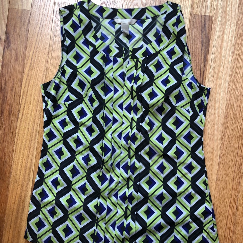 Geometric blouse